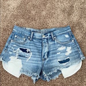 American Eagle Vintage Hi-Rise Festival Shorts